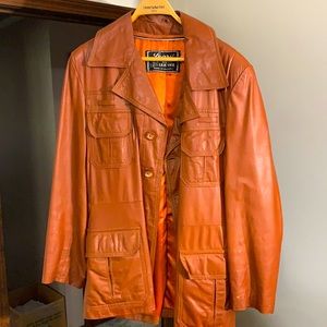 70’s Leather “Shaft” Jacket